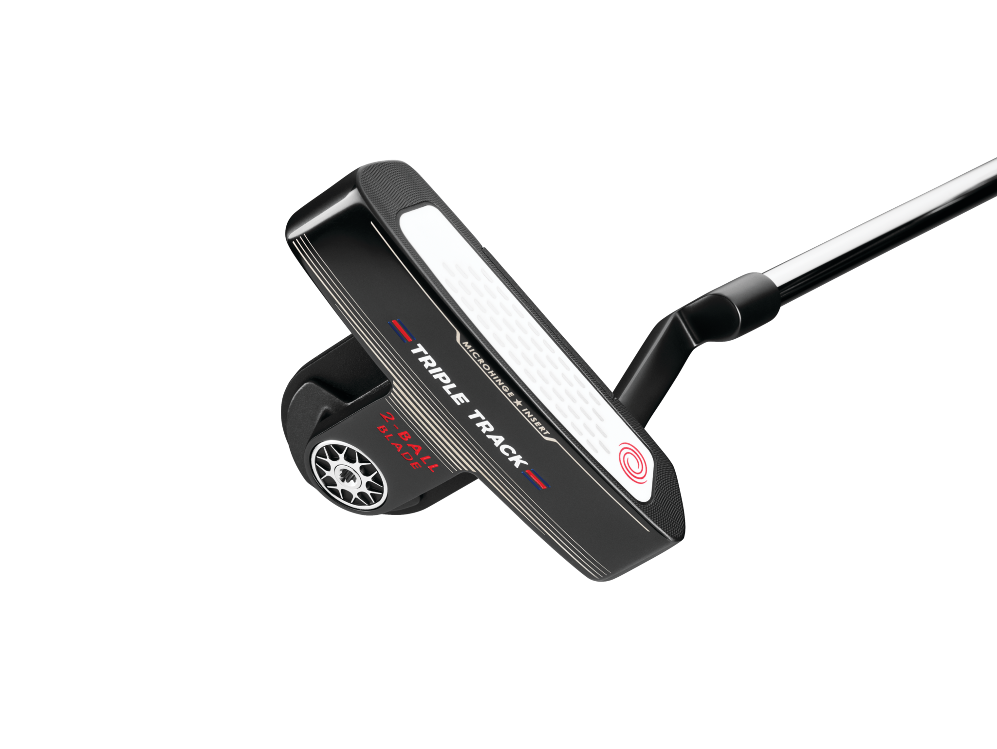 Triple Track 2-Ball Blade Putter with Pistol Grip | ODYSSEY